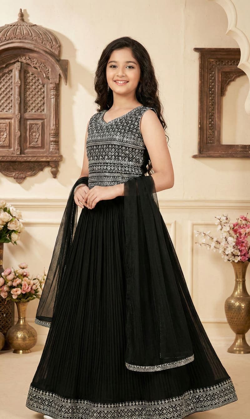 Magenta Silk Ethnic Set